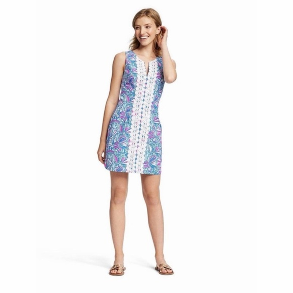 Lilly Pulitzer My Fans Shift Dress Lilly Pulitzer for Target pineapple pull